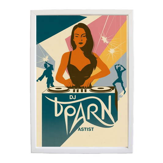 Fluid Soundscape wall art print by Music Stag ASTIST — DJ Parn #132