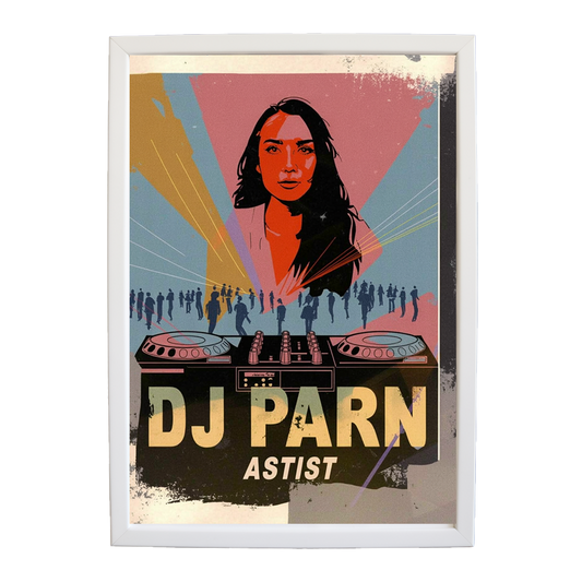 Fluid Sound Form wall art print by Music Stag ASTIST — DJ Parn #138