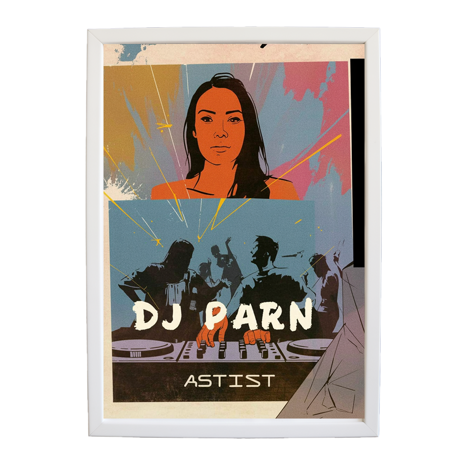 Sonic Nightscape wall art print by Music Stag ASTIST — DJ Parn #139