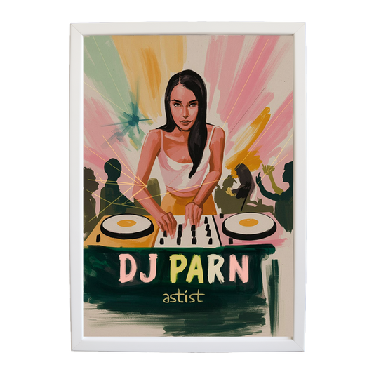 Cinematic Tempo Study wall art print by Music Stag ASTIST — DJ Parn #16