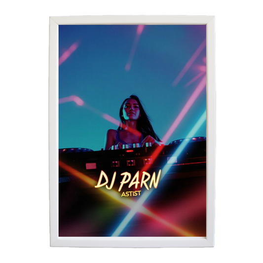 Geometric Sound Form wall art print by Music Stag ASTIST — DJ Parn #36