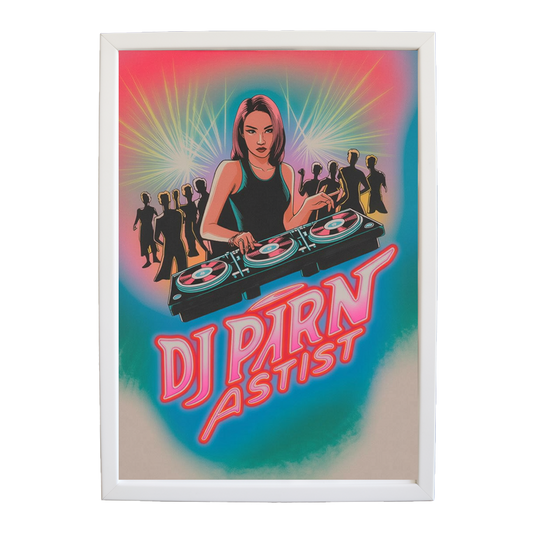 Dynamic Music Artwork wall art print by Music Stag ASTIST — DJ Parn #40