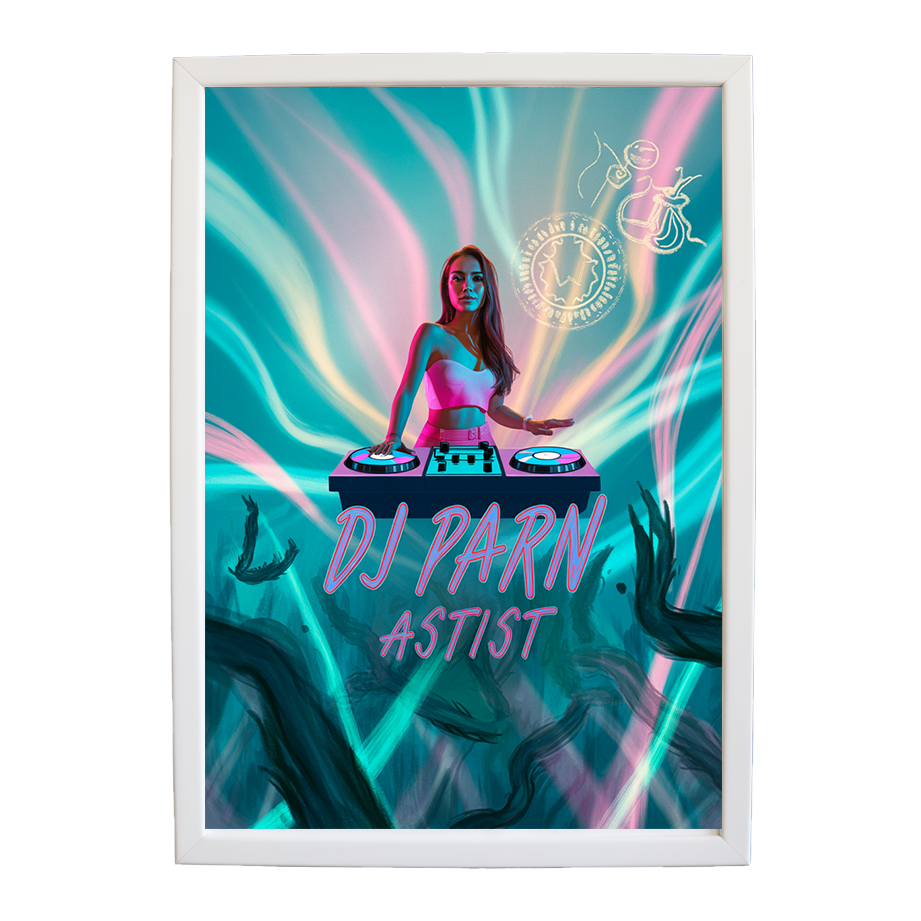 Cinematic Composition wall art print by Music Stag ASTIST — DJ Parn #42
