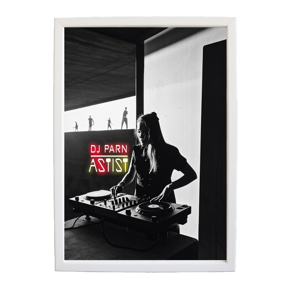 Fluid Modern Design wall art print by Music Stag ASTIST — DJ Parn #57