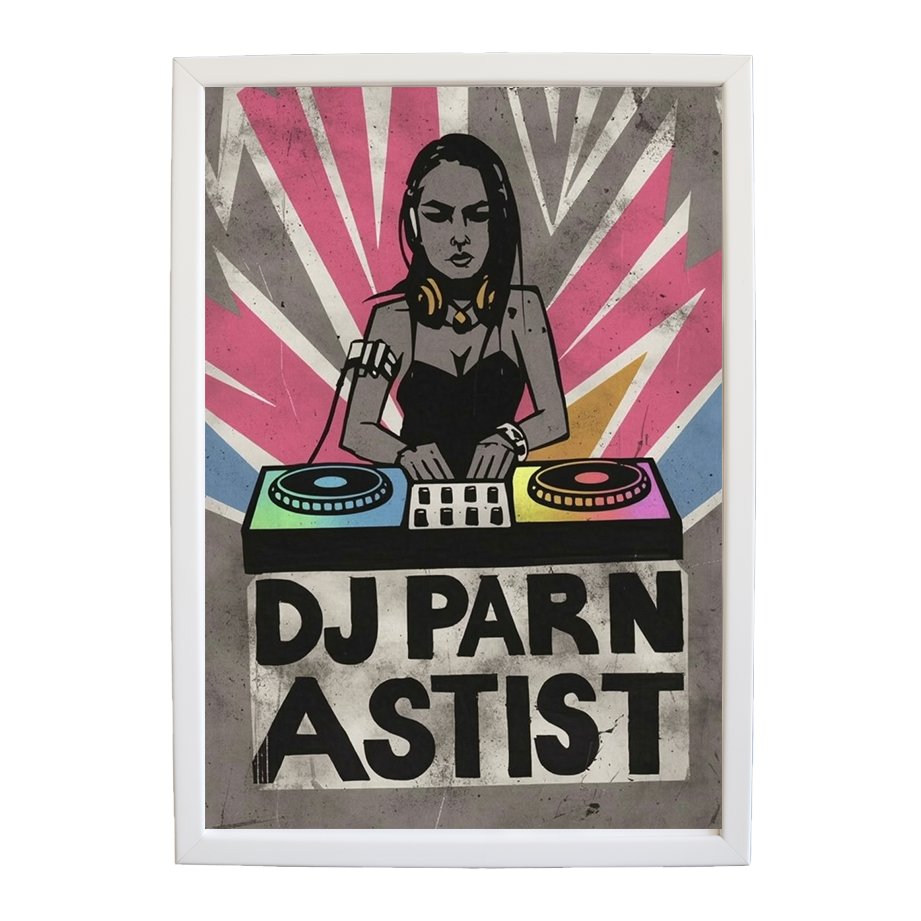 Nocturnal Echo Study wall art print by Music Stag ASTIST — DJ Parn #61