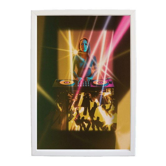 Electric Music Artwork Study wall art print by Music Stag ASTIST — DJ Parn #64