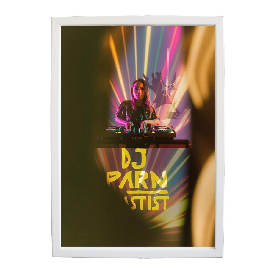 Chromatic EDM Canvas wall art print by Music Stag ASTIST — DJ Parn #65