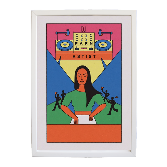 Nocturnal Tempo Study wall art print by Music Stag ASTIST — DJ Parn #72