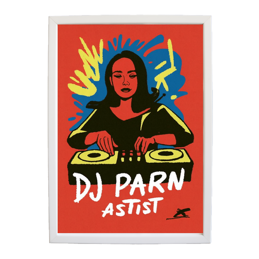 Expressive Studio Print Map wall art print by Music Stag ASTIST — DJ Parn #84