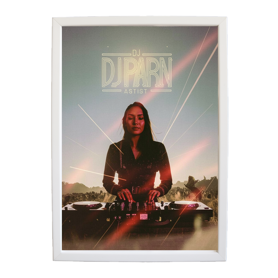 Prismatic Sound Form Study wall art print by Music Stag ASTIST — DJ Parn #85