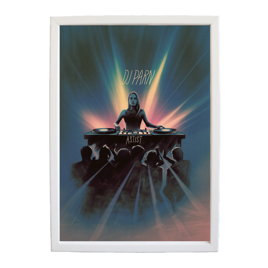 Prismatic Studio Print wall art print by Music Stag ASTIST — DJ Parn #89