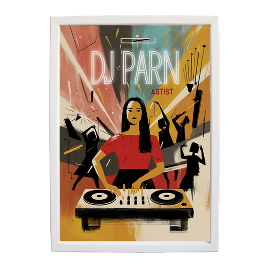 Fluid Echo Study wall art print by Music Stag ASTIST — DJ Parn #94