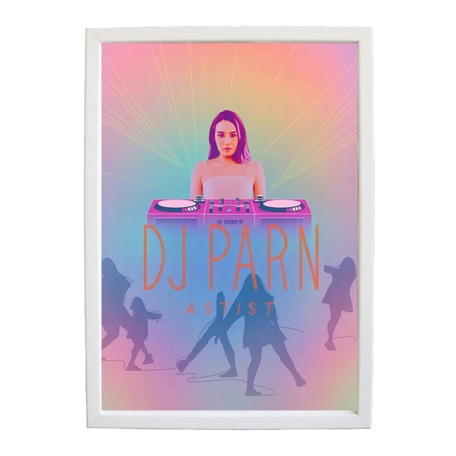 Sonic Visual Rhythm wall art print by Music Stag ASTIST — DJ Parn #98