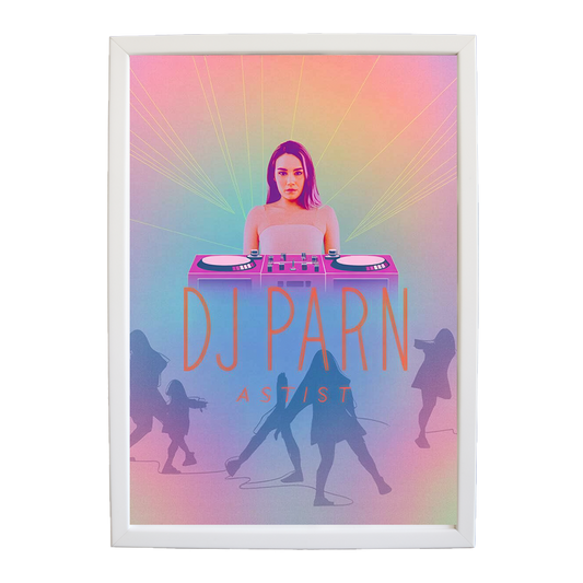 Sonic Visual Rhythm wall art print by Music Stag ASTIST — DJ Parn #98