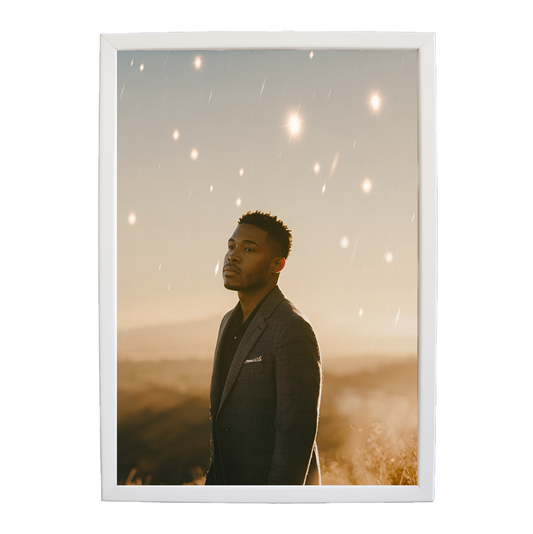 Adam Johnson 'Till The World Ends, My Heart Is Yours' art print #92 — music-inspired wall decor by Music Stag