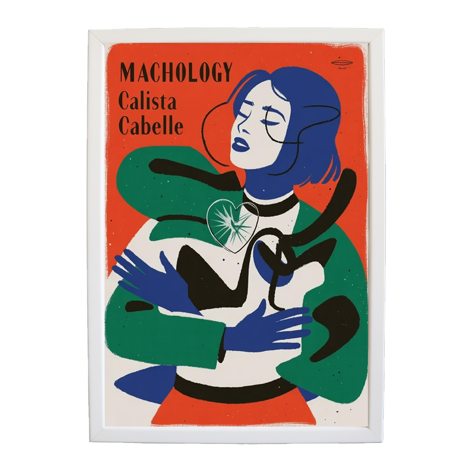 Calista Cabelle – Creative Music Art Poster – wall art print – Machology – R&B-pop – Music Stag