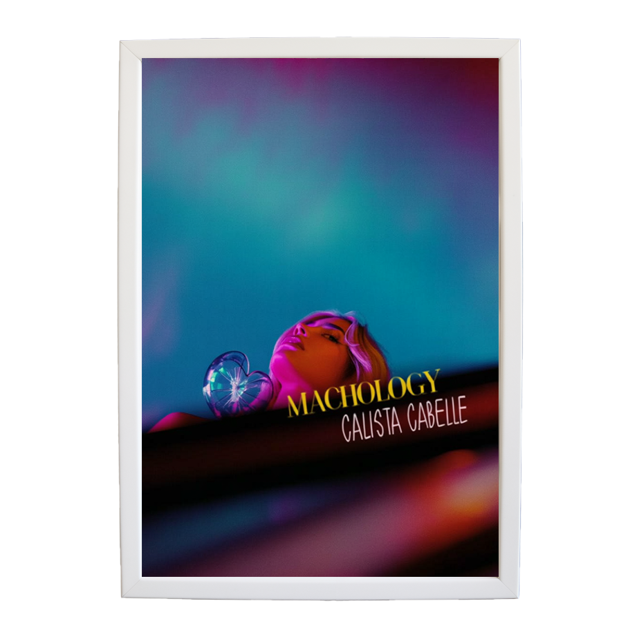 Calista Cabelle – Inspirational Music Quote Art – wall art print – Machology – R&B-pop – Music Stag