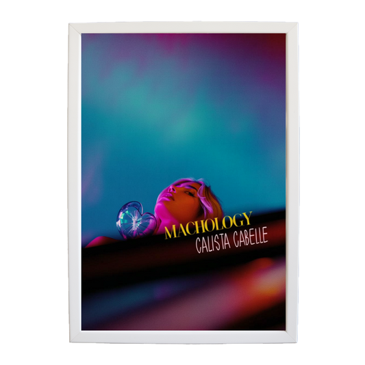 Calista Cabelle – Inspirational Music Quote Art – wall art print – Machology – R&B-pop – Music Stag