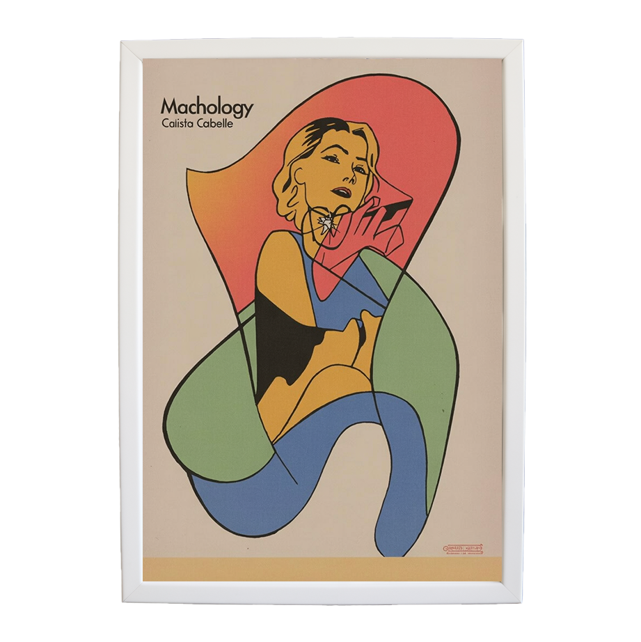 Calista Cabelle – Emotive Music Art – wall art print – Machology – R&B-pop – Music Stag