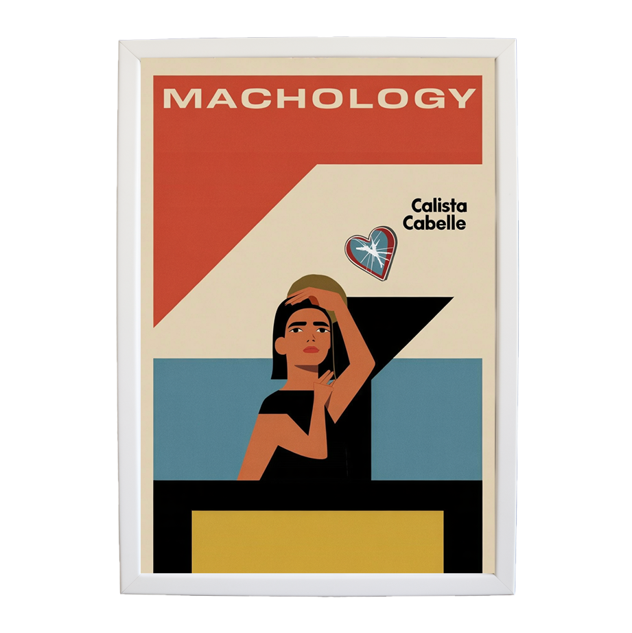 Calista Cabelle – Music Album Poster – wall art print – Machology – R&B-pop – Music Stag