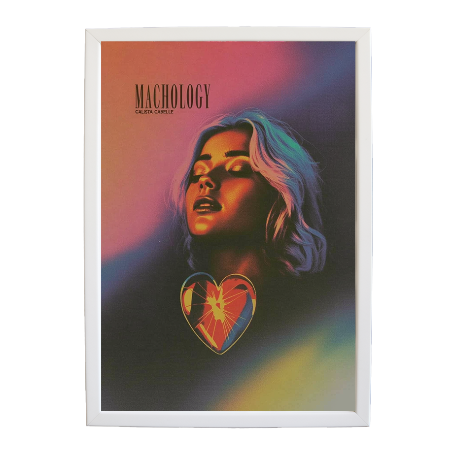 Calista Cabelle – Music Theme Poster – wall art print – Machology – R&B-pop – Music Stag