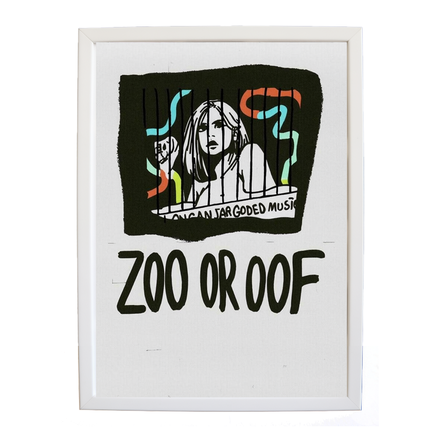 Longan Jar Golden Band Music – Musician Wall Art – wall art print – Zoo or Oof – pulsing EDM, electronic, dance – Music Stag