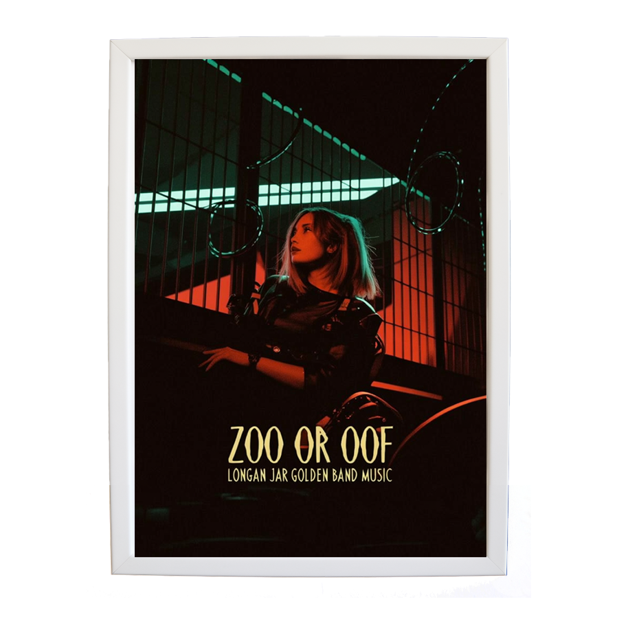 Longan Jar Golden Band Music – Wall Art Print – wall art print – Zoo or Oof – pulsing EDM, electronic, dance – Music Stag