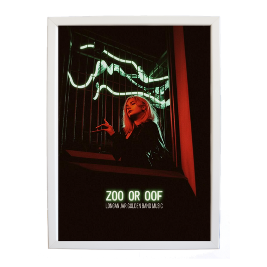 Longan Jar Golden Band Music – Music Room Wall Art – wall art print – Zoo or Oof – pulsing EDM, electronic, dance – Music Stag