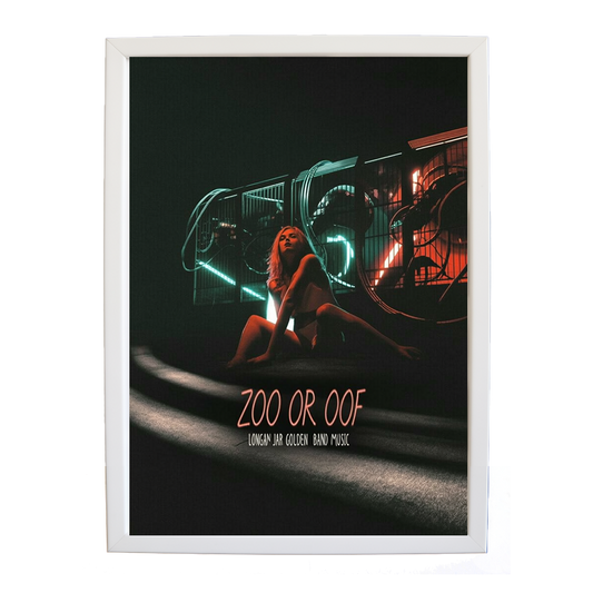 Longan Jar Golden Band Music – Music Canvas Print – wall art print – Zoo or Oof – pulsing EDM, electronic, dance – Music Stag