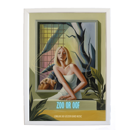 Longan Jar Golden Band Music – Music Photography Poster – wall art print – Zoo or Oof – pulsing EDM, electronic, dance – Music Stag