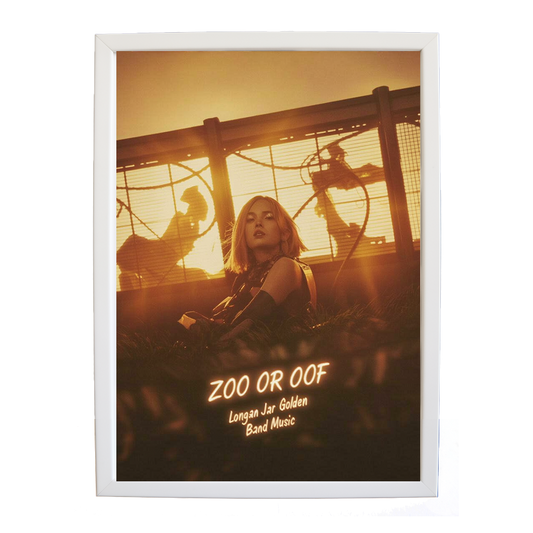 Longan Jar Golden Band Music – Music Artwork for Home – wall art print – Zoo or Oof – pulsing EDM, electronic, dance – Music Stag