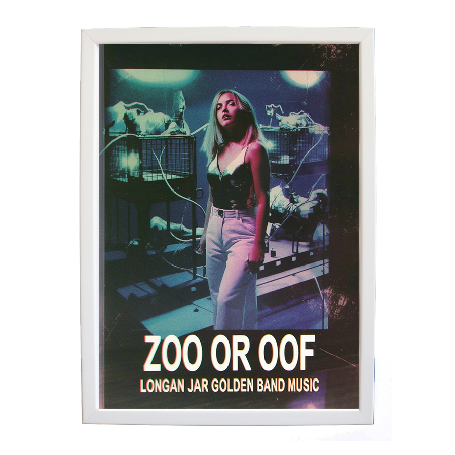 Longan Jar Golden Band Music – Studio Wall Art Print – wall art print – Zoo or Oof – pulsing EDM, electronic, dance – Music Stag