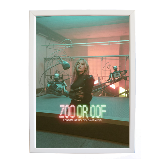 Longan Jar Golden Band Music – Home Music Decor Print – wall art print – Zoo or Oof – pulsing EDM, electronic, dance – Music Stag