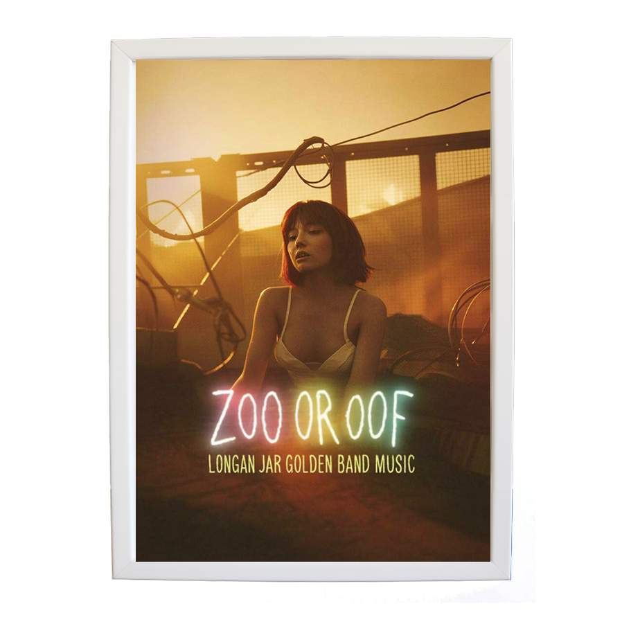 Longan Jar Golden Band Music – Music Room Wall Art – wall art print – Zoo or Oof – pulsing EDM, electronic, dance – Music Stag