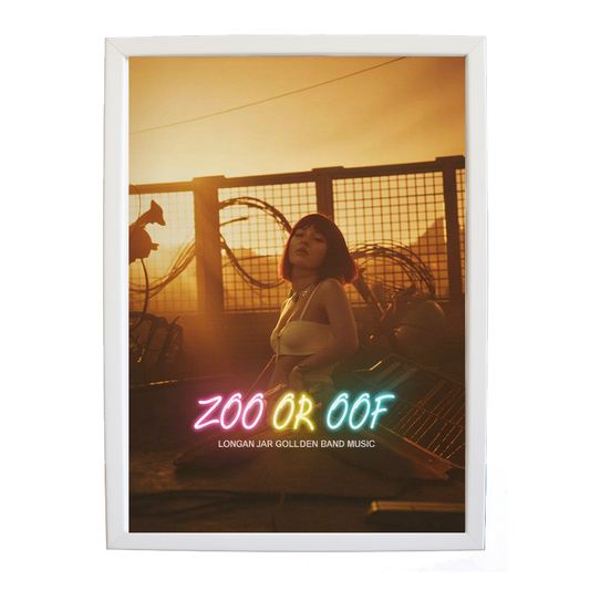 Longan Jar Golden Band Music – Music Photography Poster – wall art print – Zoo or Oof – pulsing EDM, electronic, dance – Music Stag