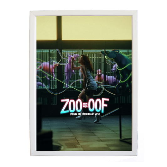 Longan Jar Golden Band Music – Wall Art Print – wall art print – Zoo or Oof – pulsing EDM, electronic, dance – Music Stag