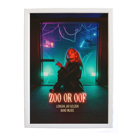 Longan Jar Golden Band Music – Music Photography Poster – wall art print – Zoo or Oof – pulsing EDM, electronic, dance – Music Stag