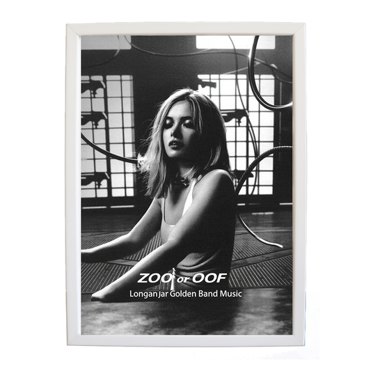 Longan Jar Golden Band Music – Music Canvas Print – wall art print – Zoo or Oof – pulsing EDM, electronic, dance – Music Stag