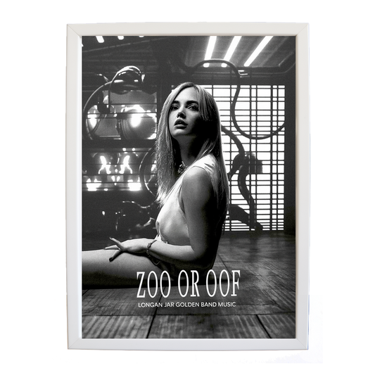 Longan Jar Golden Band Music – Art Music Print – wall art print – Zoo or Oof – pulsing EDM, electronic, dance – Music Stag