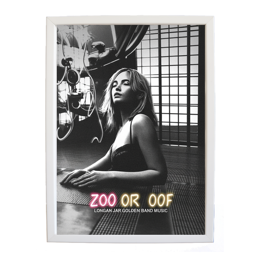 Longan Jar Golden Band Music – Studio Wall Art Print – wall art print – Zoo or Oof – pulsing EDM, electronic, dance – Music Stag