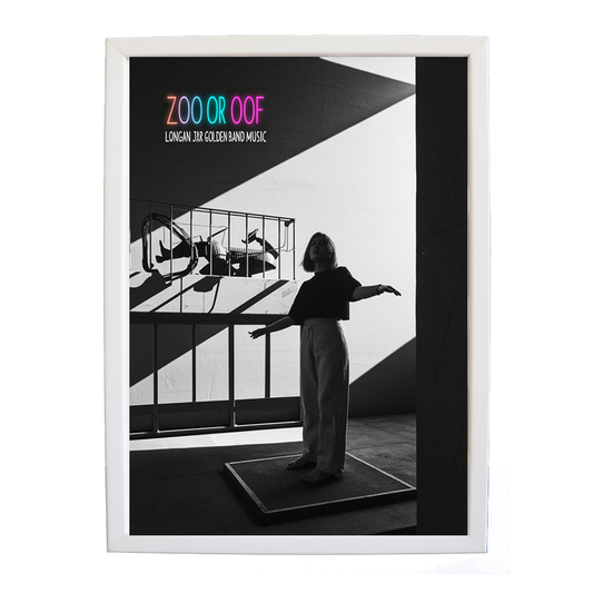 Longan Jar Golden Band Music – Song Wall Art Print – wall art print – Zoo or Oof – pulsing EDM, electronic, dance – Music Stag