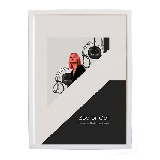 Longan Jar Golden Band Music – Music Culture Poster – wall art print – Zoo or Oof – pulsing EDM, electronic, dance – Music Stag