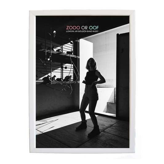 Longan Jar Golden Band Music – Music Poster – wall art print – Zoo or Oof – pulsing EDM, electronic, dance – Music Stag