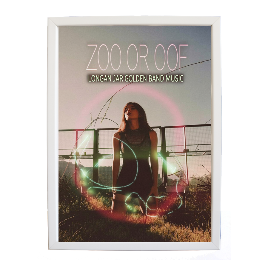 Longan Jar Golden Band Music – Music Artwork for Home – wall art print – Zoo or Oof – pulsing EDM, electronic, dance – Music Stag