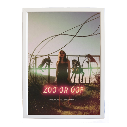 Longan Jar Golden Band Music – Music Photography Poster – wall art print – Zoo or Oof – pulsing EDM, electronic, dance – Music Stag