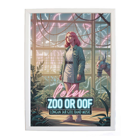 Longan Jar Golden Band Music – Music Canvas Print – wall art print – Zoo or Oof – pulsing EDM, electronic, dance – Music Stag