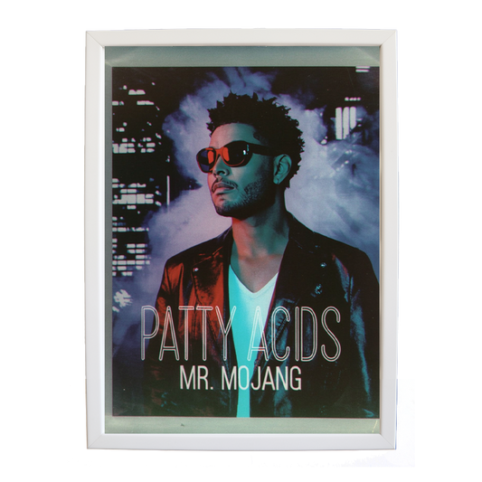 Mr Mojang – Music Lover Wall Print – wall art print – Patty Acids – Dark Pop / R&B. electronic, ambient pop, cinematic
inspired by The Weeknd – Music Stag