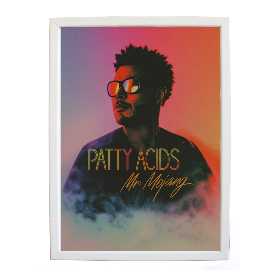 Mr Mojang – Wall Art Print – wall art print – Patty Acids – Dark Pop / R&B. electronic, ambient pop, cinematic
inspired by The Weeknd – Music Stag