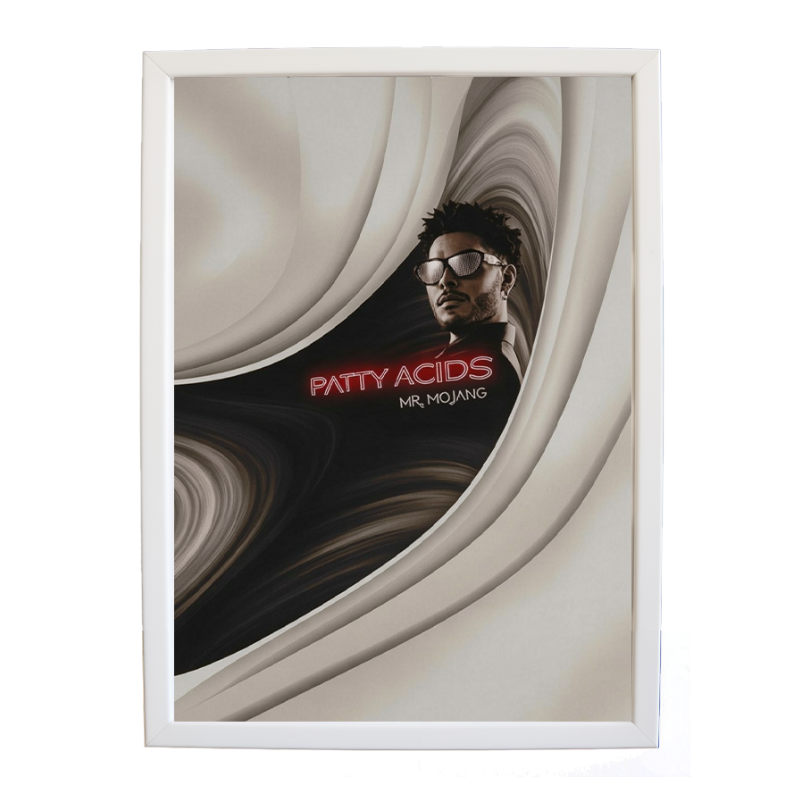 Mr Mojang – Home Music Decor Print – wall art print – Patty Acids – Dark Pop / R&B. electronic, ambient pop, cinematic
inspired by The Weeknd – Music Stag