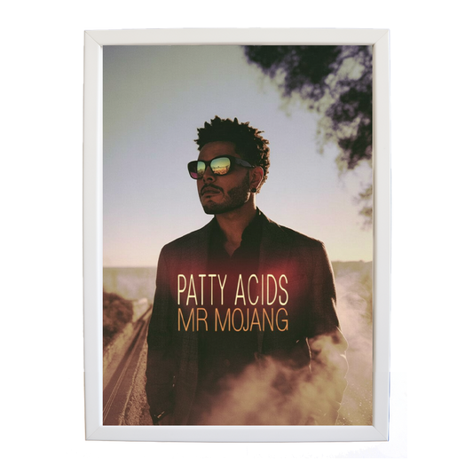 Mr Mojang – Emotive Music Art – wall art print – Patty Acids – Dark Pop / R&B. electronic, ambient pop, cinematic
inspired by The Weeknd – Music Stag